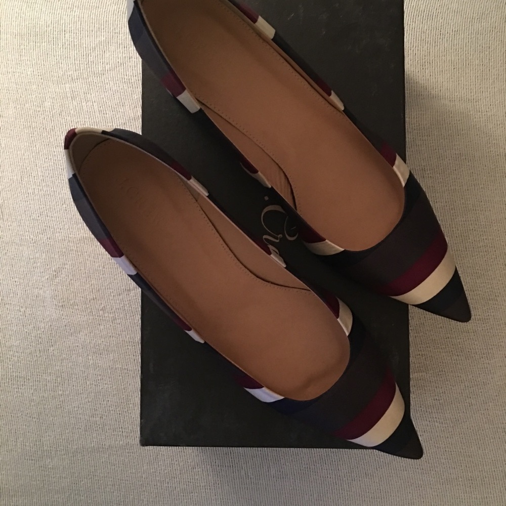 J Crew Multi Color Cloth Shoes